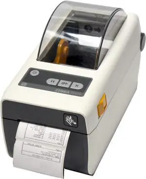 Ze bra Technologies ZD41H22-D01E00EZ Series ZD410 Direct Thermal Healthcare Desktop Printer, 203 DPI, 2", US Power Cord, USB 2.0, USB Host, BTLE, Ethernet Module, EZPL