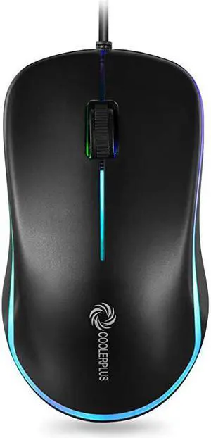 FC112 USB Optical Wired Computer Mouse with Easy Click for Office and Home Premium and PortableCompatible with Windows PC Laptop Desktop MacBook