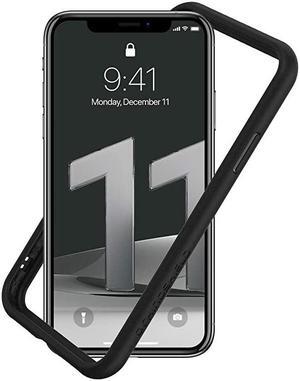 Bumper Case Compatible with [iPhone 11 / XR] | CrashGuard NX - Shock Absorbent Slim Design Protective Cover 3.5M / 11ft Drop Protection - Black