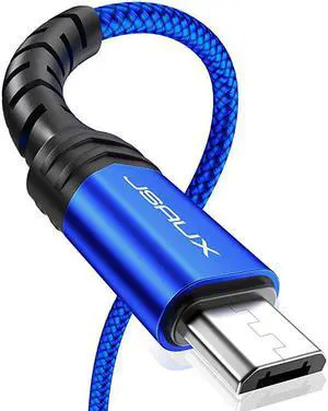 Micro USB Cable Android Charger  2Pack 33FT+66FT Micro USB Android Charger Cable Nylon Braided Cord Compatible with Galaxy S7 S6 J7 Edge Note 5 Kindle MP3 and MoreBlue