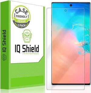Shield Screen Protector Compatible with Samsung Galaxy Note 10+ Plus (Note 10+ 5G, 6.8 inch Display)(2-Pack)(Case Friendly) Anti-Bubble Clear Film