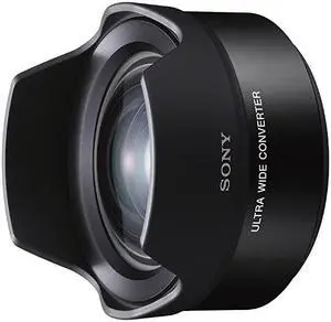 VCLECU2 1216 MMf28 Petal Shaped Fixed Ultra Wide Converter for SEL16F28 and SEL20F28Black