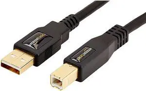 USB 20 Printer Cable AMale to BMale 6 Feet 18 Meters 24Pack
