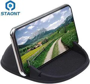 Car Phone Holder  AntiSlip Silicone Dashboard Car Pad Compatible with iPhone Samsung Android Smart Phones GPS KGs3 and More