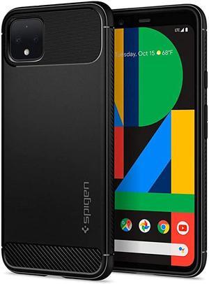 Rugged Armor Designed for Google Pixel 4 Case 2019 Matte Black
