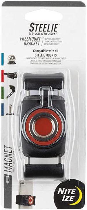 STF01R7 Original Steelie FreeMount Bracket Additional FreeMount for Steelie Magnetic Phone Mounting Systems Black