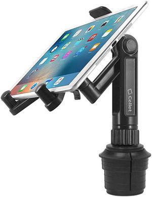 Universal 360 Adjustable Cup Holder Tablet Automobile Mount Cradle Compatible with Apple IPad Pro 129 IPad 97inch Air 2019 IPad Mini 4 Samsung Galaxy Tab S4 S5e Surface GoPro 6 PHC670M