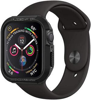 Rugged Armor Designed for Apple Watch Case for 40mm Series 6SE54 Black