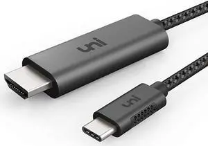 USB C to HDMI Cable | 10ft 4K60Hz  USB TypeC to HDMI Braided Cable Thunderbolt 3 Compatible for Samsung S20 S10 S9 MacBook Pro 20202019 MacBook AiriPad Pro 2020 and More