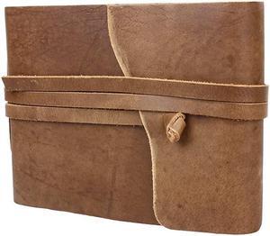 Leather Photo Album Scrapbook Style Pages by  Medium