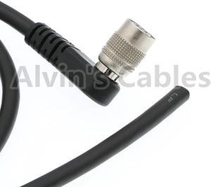 Trigger Strobe PWS Cable for TIS GigE Camera Hirose 6 Pin Female Right Angle to Open End Cable for Basler