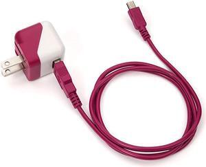 Designed for Texas Instruments Calculator TI Nspire CX TI Nspire CX CAS TI 84 Plus C and TI84 Plus Color Mini Portable Stylish Charger with Matching USB Cable