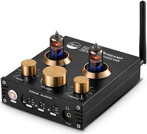 Bluetooth 50 Vacuum Tube Preamplifier HiFi Valve Headphone Amplifier Wireless Receiver Audio Decoder Preamp USB DAC APTX