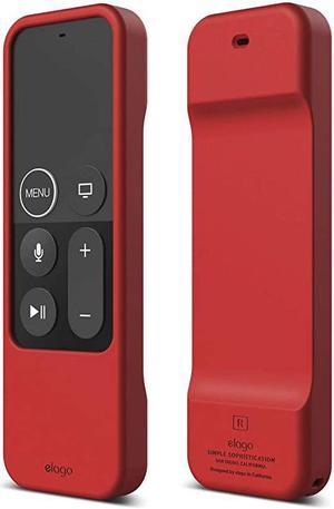 R1 Silicone Case Compatible with Apple TV 4K 4th and 5th Generation Siri Remote Control Red