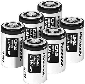 CR2 Photo Lithium 3V Batteries for Mini 25 Mini 50 Mini 50S Mini 55 Pivi MP-100 & SP-1- Silver (Pack of 6)