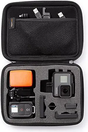 Small Carrying Case for GoPro And Accessories 9 x 7 x 25 Inches Black