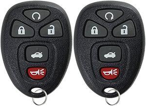 Keyless Entry Remote Start Control Car Key Fob Replacement for 22733524 Pack of 2