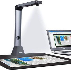 Document Camera X3 High Definition Portable Scanner for Teacher Not Compatible with MAC Capture Size A3 MultiLanguage OCR and English Article Recognition