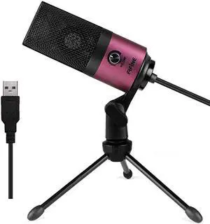 USB Podcast Condenser Microphone Recording On Laptop No Need Sound Card Interface and Phantom PowerK669