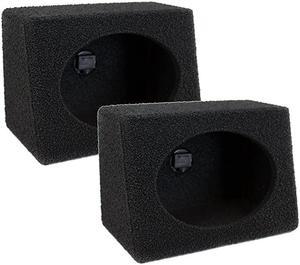 QBTW6X9 Single 6 x 9 Inches Speaker Boxes with Durable Bed Liner Spray