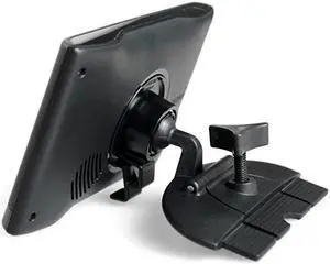 GPS Mount,  CD Slot GPS Mount GPS Holder Base Compatible with Garmin Nuvi Serie 3.5-7 inches Sat Nav CD Player Mount