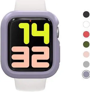 Bumper Case Compatible with Apple Watch SE Series 65 4 44mm | Slim Protective Cover Lightweight and Shock Absorbent Lavender Bumper Case Compatible with Apple Watch SE Series 65 4 44mm | Slim Protective Cover Lightweight and Shock Absorbent Lavender