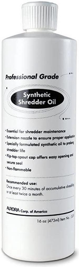 SL16 Professional Grade Synthetic Shredder Oil 16 Oz FlipTop Leak Proof Bottle