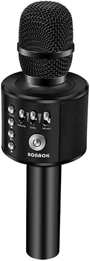 Bluetooth Karaoke Wireless Microphone3in1 Portable Handheld Karaoke Mic Speaker Machine Christmas Birthday Home Party for AndroidiPhonePC or All Smartphone Q37