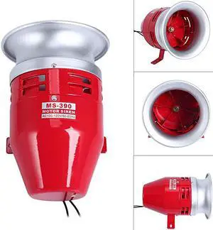Motor Horn Siren Buzzer MS390 AC 110V 15A 125DB Decibel Security