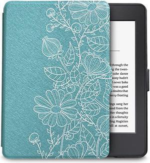 Case for Kindle Paperwhite Prior to 2018Model NoEY21 or DP75SDI PU Leather Case Smart Protective Cover Only Fits Old Generation Kindle Paperwhite Prior to 2018