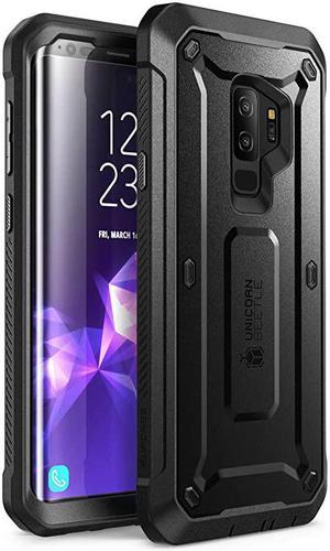 Unicorn Beetle Pro Series Case Designed for Samsung Galaxy S9+ Plus with BuiltIn Screen Protector Fullbody Rugged Holster Case for Galaxy S9+ Plus 2018 Release Black