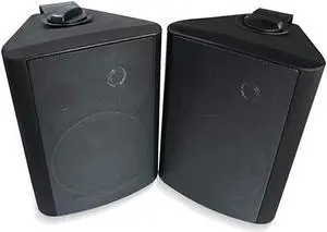 525 Inches 200 Watts Indoor Outdoor Patio Deck Speakers All Weather Wall Mount System
