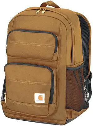 Legacy Standard Work Backpack with Padded Laptop Sleeve and Tablet Storage  Brown