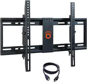 Tilting TV Wall Mount with Low Profile Design for 3270 inch TVs Eliminates Screen Glare with 15 Degrees of Smooth Tilt Easy Install with All Hardware Included EGLT1BK