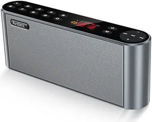 BluetoothFM RadioMP3 Player Portable Wireless Speaker Black
