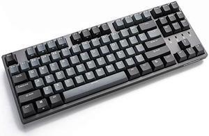 Taurus K320 TKL Mechanical Gaming Keyboard 87 Keys Double Shot PBT NKRO USB Type C Cherry Speed Silver Space Grey