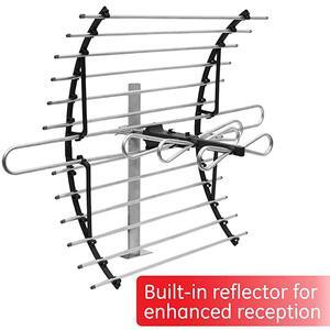 Five Star HDTV Antenna Upgraded Version With Up To 200 Mile Range, Antenna Mount