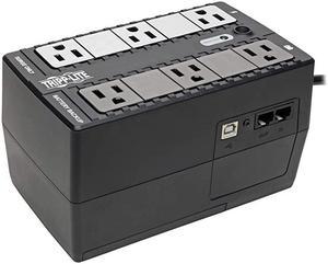 INTERNET350U 350VA 180W UPS Desktop Battery Back Up Compact 120V USB RJ11 PC 6 Outlets Black