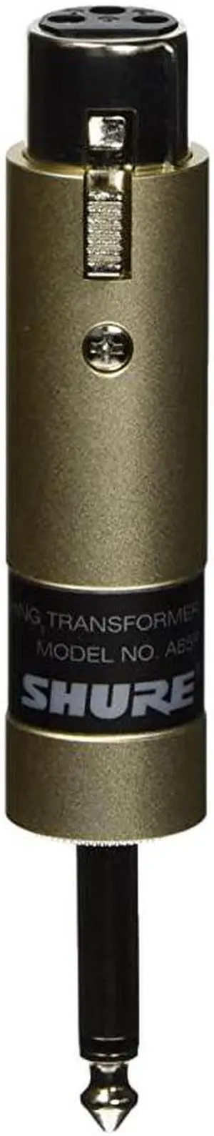 A85F Transformer Low Z Female XLR to High Z 14Inch Phone Plug