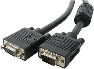 com 50 ft Coax High Resolution VGA Monitor Extension Cable HD15 MF MXT101HQ50