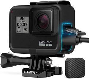 Frame Mount Housing Case Compatible with GoPro Hero 7 Black 7 Silver 7 White Hero 6 Black Hero 5 Black Hero 2018 Cameras
