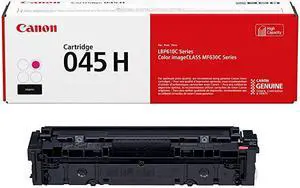 Genuine Toner Cartridge 045 Magenta High Capacity 1244C001 1 Pack for Color imageCLASS MF634Cdw MF632Cdw LBP612Cdw Laser Printers Genuine Toner Cartridge 045 Magenta High Capacity 1244C001 1 Pack for Color imageCLASS MF634Cdw MF632Cdw LBP612Cdw Laser Printers
