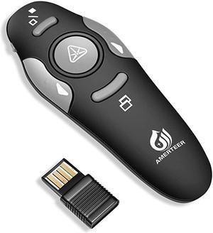 Wireless Presenter PPT Controller Presentation Remote Control Laser Pointer USB Mouse Clicker Flip Pen