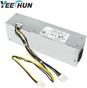 L255AS-00 PS-3261-2DF Replacement Power Supply Compatible with for Dell Optiplex 3020 7020 9020 Precision T1700 Small Form Factor (SFF) Systems Part Number: YH9D7 R7PPW NT1XP 3XRJ0 (White)