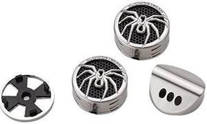 TWS4 1Inch Aluminum Tantalum Dome Tweeter Set of 2