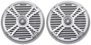 Rmsts65s Pair 65 800W Waterproof Marine Boat Speakers 2Way Silver