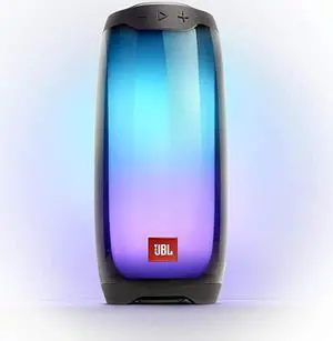 Pulse 4 - Waterproof Portable Bluetooth Speaker with Light Show - Black