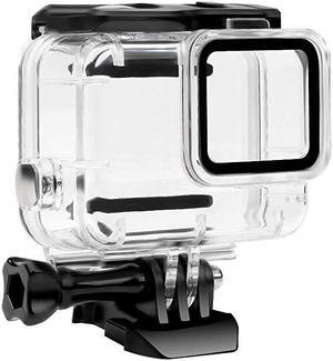 Waterproof Housing Case for GoPro Hero 7 White Silver Protective 45m Underwater Dive Case Shell with Bracket Accessories for Go Pro Hero7 Action Camera