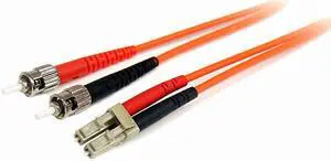 com 10m Fiber Optic Cable Multimode Duplex 625125 LSZH LCST OM1 LC to ST Fiber Patch Cable FIBLCST10