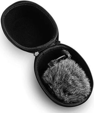 Hard Case Fits Rode Video Mic with Rycote Lyre Shock Mount and Deluxe Furry Windshield